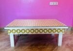 Unique Design Golden Ring Table