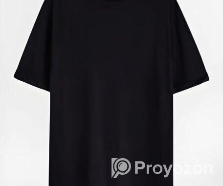 Premium Cotton Drop Shoulder Solid Tshirt