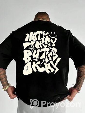 drop sholdar t shirt