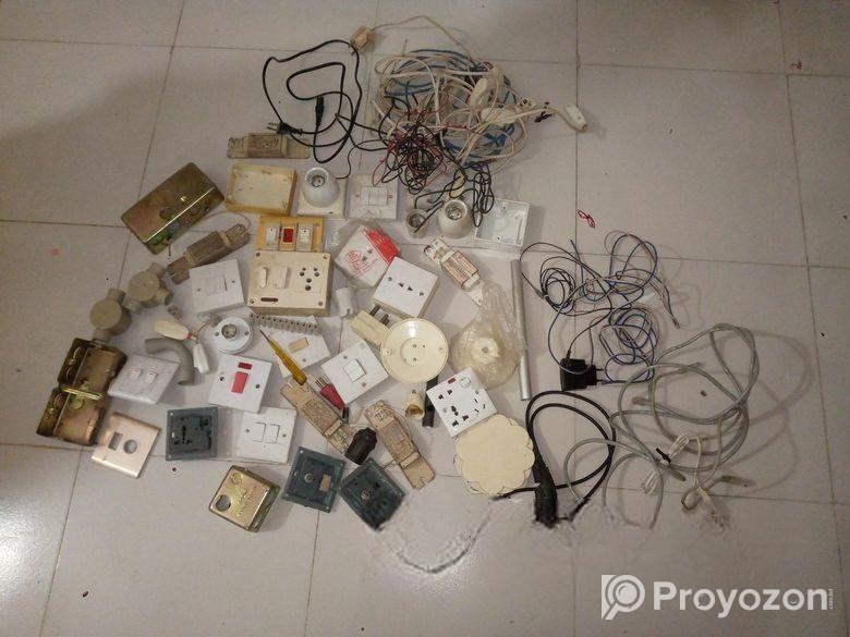 ‎ইলেকট্রিক সুইচ সহ সবগুলো আইটেম বিক্রি করা হবে একস