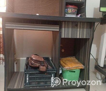 Book rack and computer dask