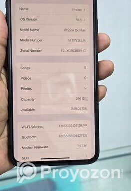 Apple iPhone XS Max 256 gb full fresh (Used)
