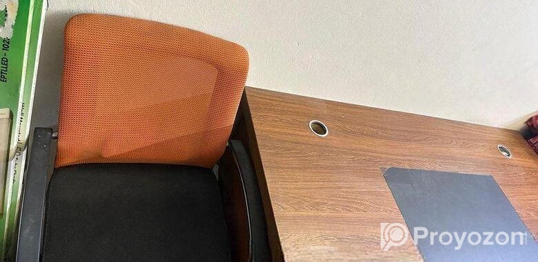 Chair and table