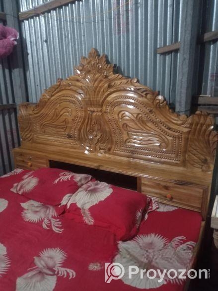 আকাশমনি কাঠের খাট বিক্রি হবে! ️