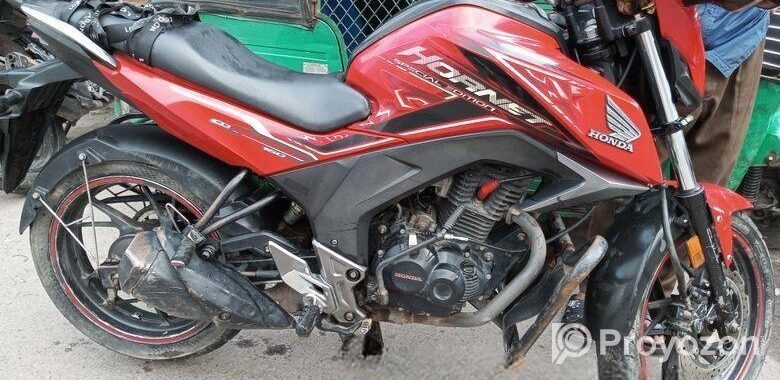 Honda Hornet single disc 2018