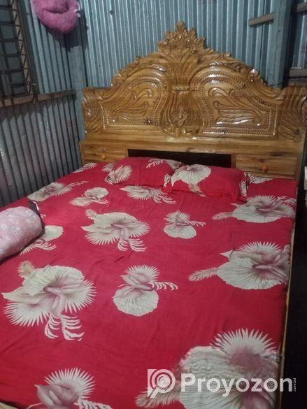 আকাশমনি কাঠের খাট বিক্রি হবে! ️