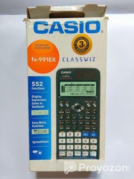 Casio fx-991EX Plus Like New Original Light Used