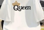 Ladies Premium Full Cotton Half Sleeve T-shirt – D