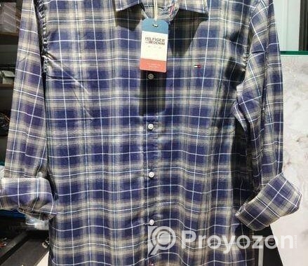 এক্সপোর্ট ব্র্যান্ড HILFIGER DENIM এর চ্যাক শার্ট