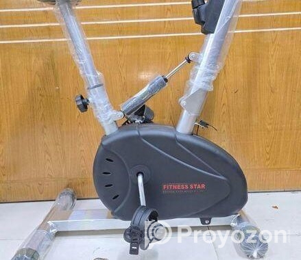 Magnetic exercise bicycle