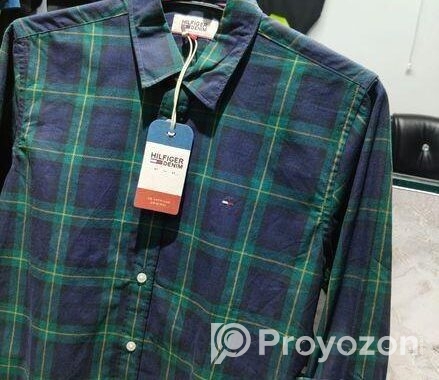 এক্সপোর্ট ব্র্যান্ড HILFIGER DENIM এর চ্যাক শার্ট