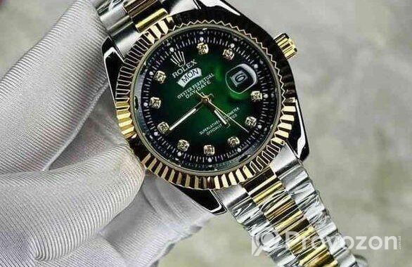 Rolex Quartz Movement Stainless Watch
