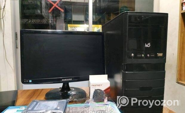 intel 1000gb Hdd-4gb ram 19”led-with warranty 1yea