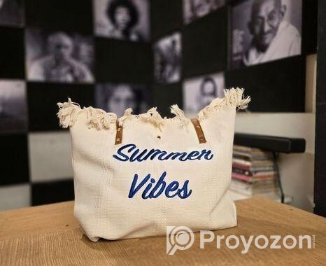 Large Canvas Tote Bag – আপনার দৈনন্দিন ব্যবহারের জ