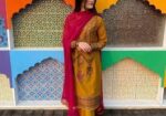Sequence Embroidery Three Piece