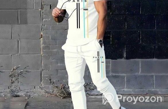 Mas T-shirt & Full Pant Set