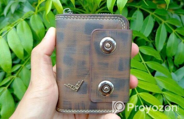 Multi-function Men’s Pu Leather Card Holder Wallet