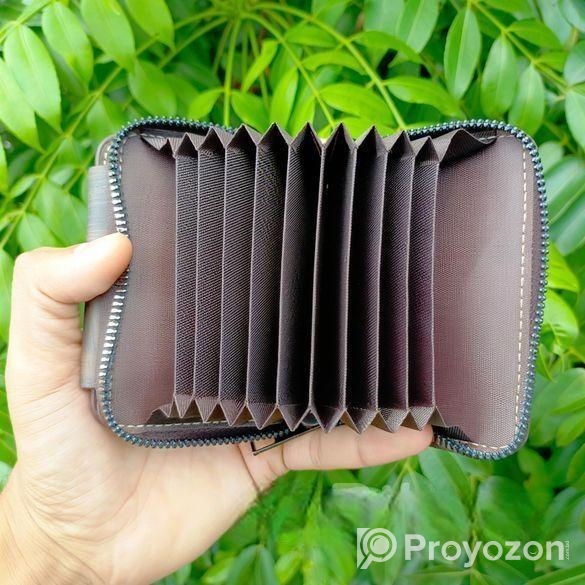 Multi-function Men’s Pu Leather Card Holder Wallet