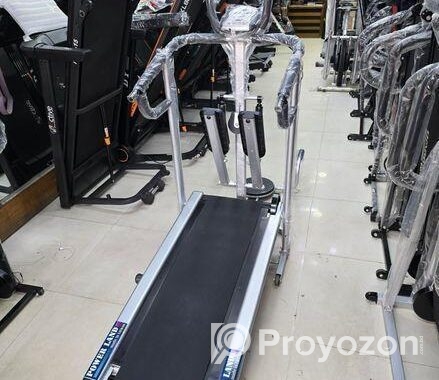 Best quality foldable 6 in 1 manual treadmill