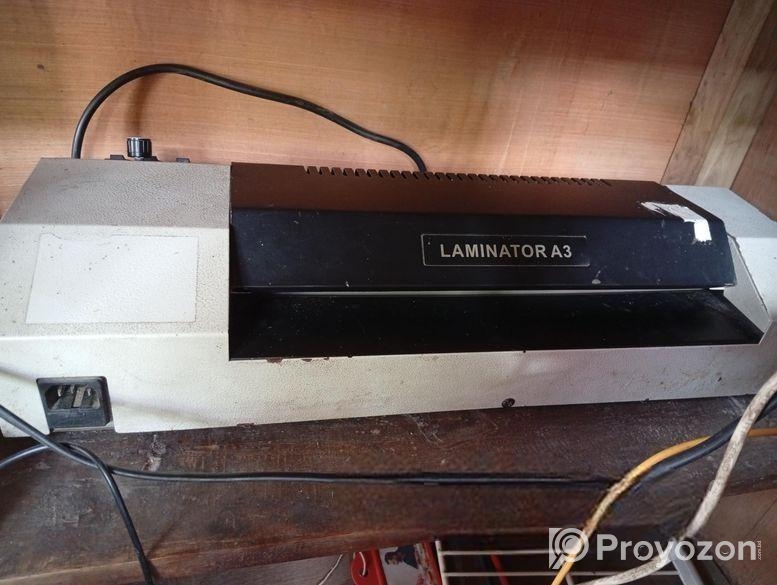 লেমিনেটিং মেশিন মডেল A3 জরুরী ভিত্তিতে বিক্রি করা