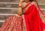 Semi Mosline Silk Saree with Blouse Pieces