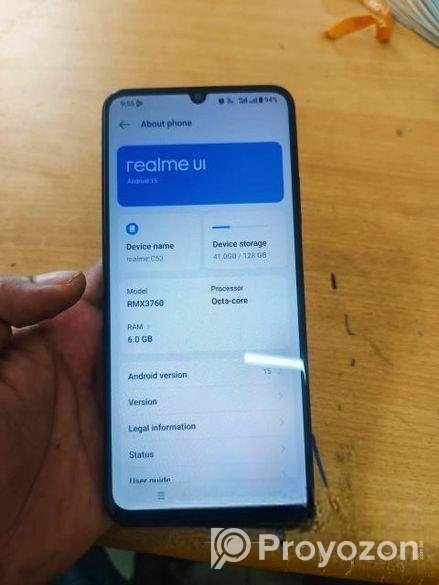 Realme C53 6/128gb (Used)