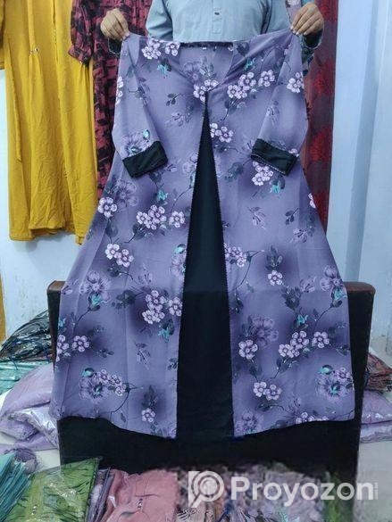 মেয়েদের সুন্দর মানের চেরি বোরকা