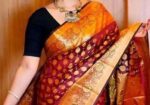 Indian Soft Katan Sharee