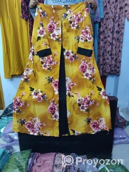 মেয়েদের সুন্দর মানের চেরি বোরকা