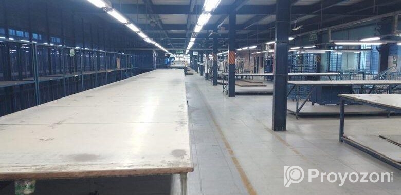 66000sqft 13 line over factory for rent with machi
