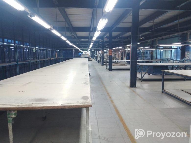 66000sqft 13 line over factory for rent with machi