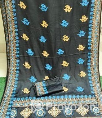 বধুয়া বেনারশী প্রিন্ট শাড়ী