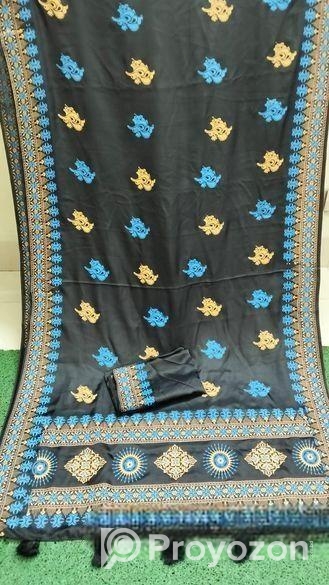 বধুয়া বেনারশী প্রিন্ট শাড়ী