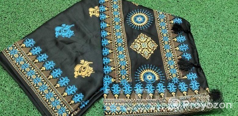বধুয়া বেনারশী প্রিন্ট শাড়ী