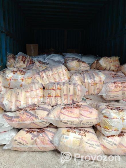 আটা, ময়দা, সুজি, সরিষার তেল, পোলার চাল