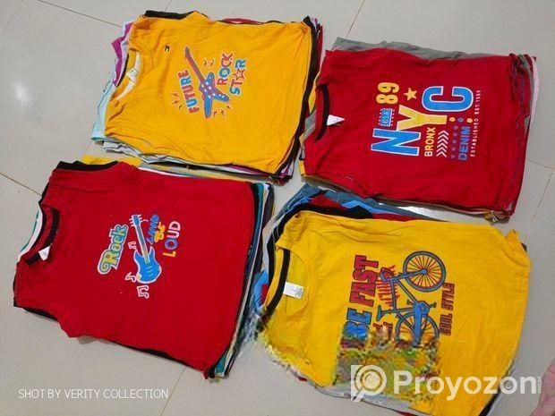 বাচ্চাদের টি-শার্ট এবং প্যান্ট