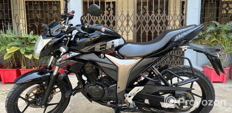 Suzuki Gixxer Monotone ২,বছরের কাগজ 2021