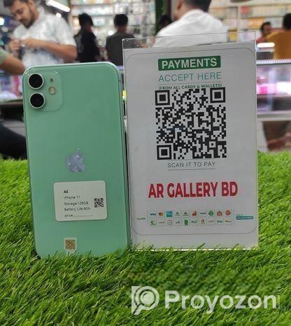 Apple iPhone 11 -128GB..BT-89% (Used)