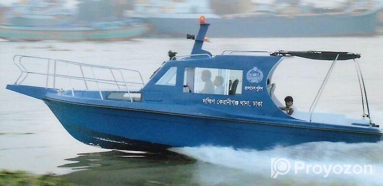 FRP Petrol Boat