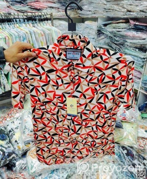 Premium China Lilen Half Sleeve Shirt