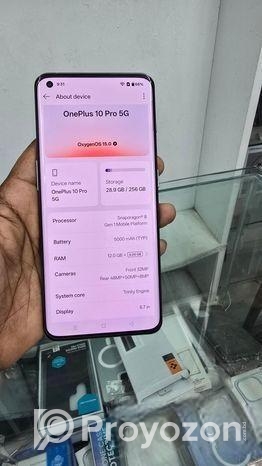 OnePlus 10 Pro 5G 12/256 100% fresh (Used)