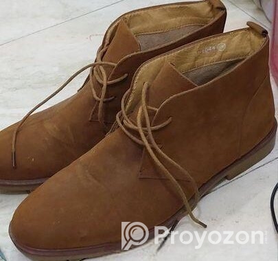 Brown Leather Boots from UK