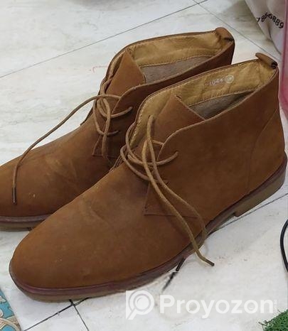 Brown Leather Boots from UK