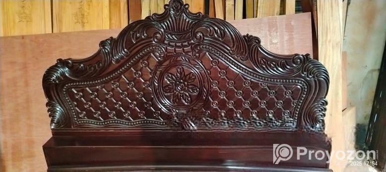 Bed মেহেগুনি সার কাঠের খাট–প্রথম কলেই10% ডিসকাউন্ট