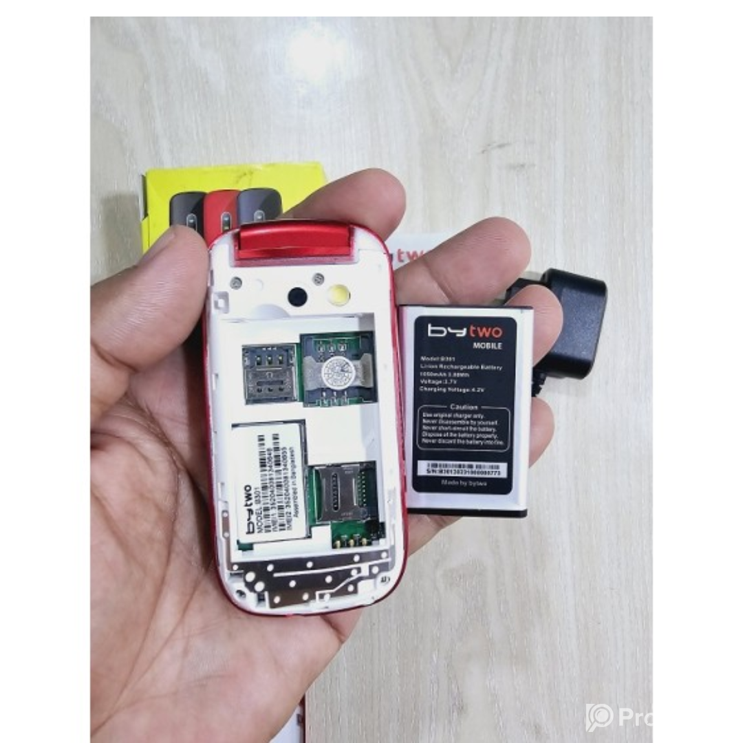 Bytwo 301 Folding Phone Dual SIM (Red)