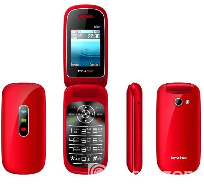 Bytwo 301 Folding Phone Dual SIM (Red)