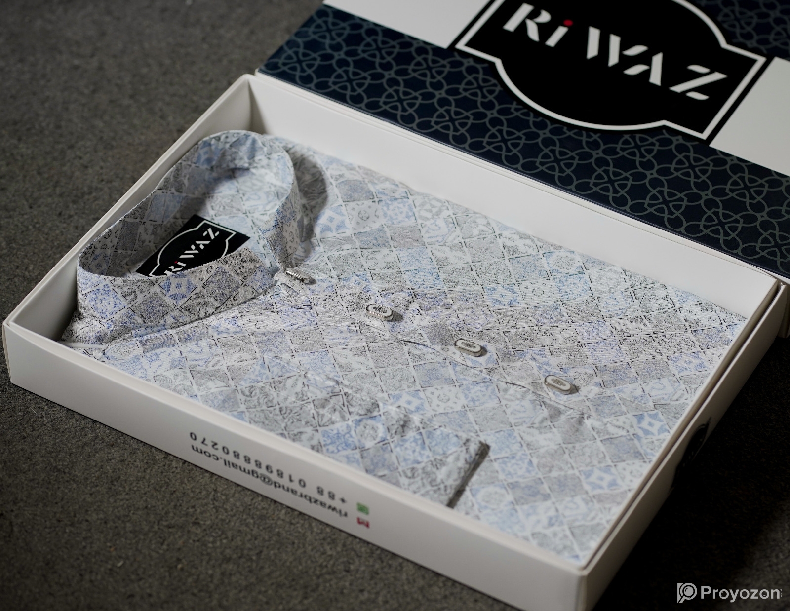 Premium Cotton Print Panjabi