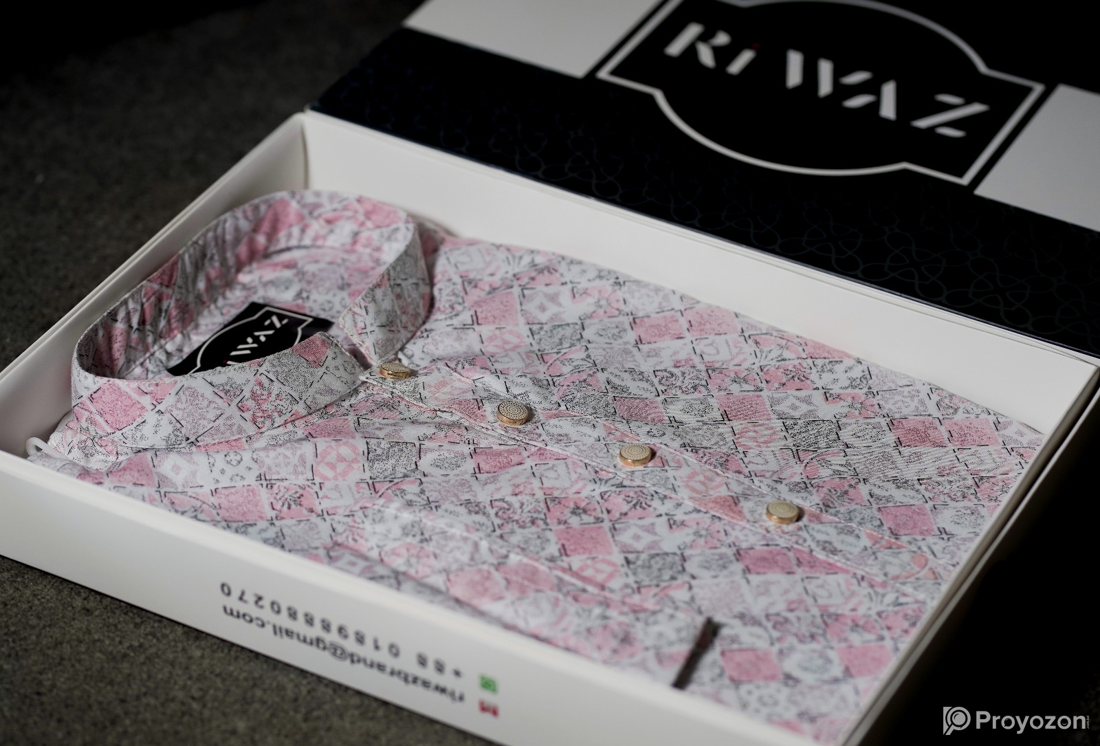 Premium Cotton Print Panjabi