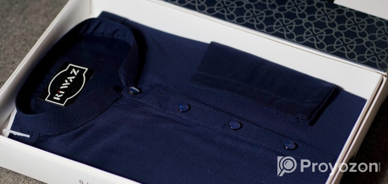 Premium Cotton Print Panjabi