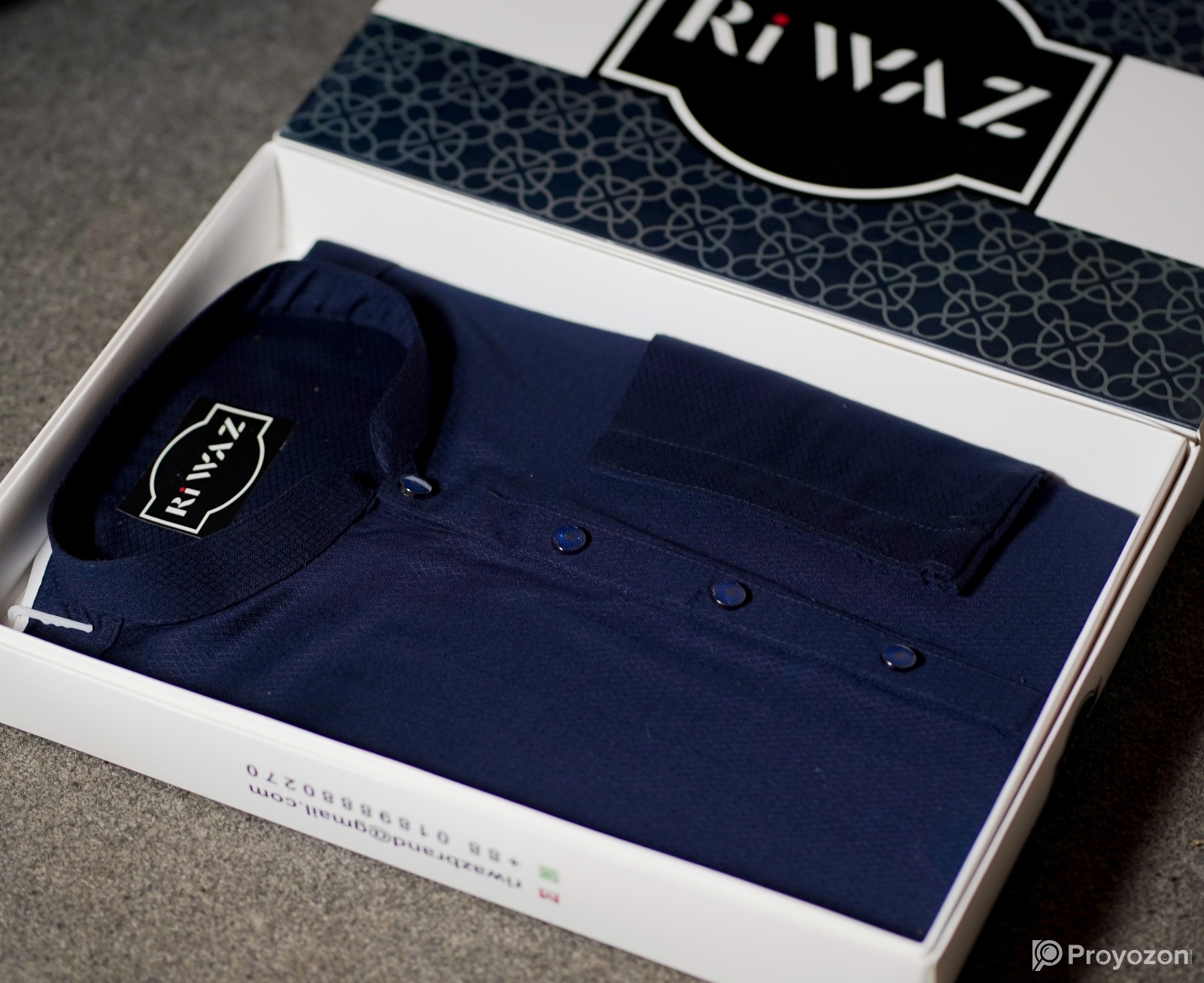 Premium Cotton Print Panjabi